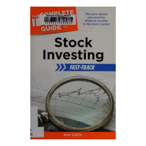 Coperta cărții The complete idiot's guide to stock investing