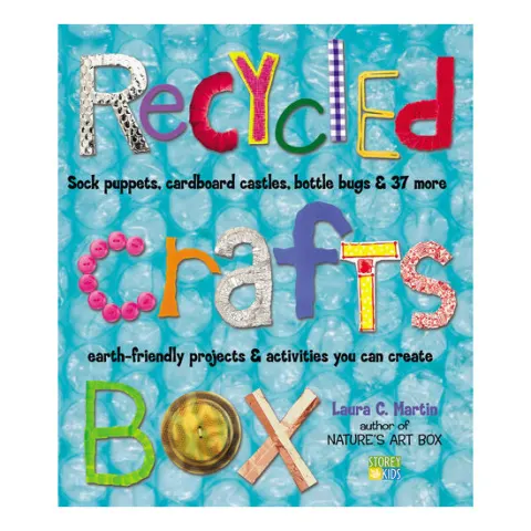 Coperta cărții Recycled crafts box: sock puppets, cardboard castles, bottle bugs & 37 more earth-friendly projects & activities you can create