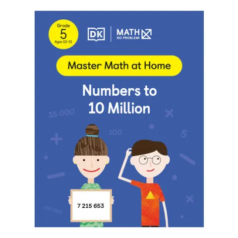 Coperta cărții Math - No Problem! Numbers to 10 Million, Grade 5 Ages 10-11