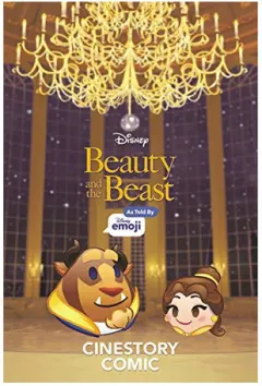 Coperta cărții Disney Beauty and the Beast: As Told by Emoji