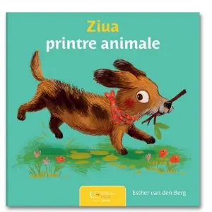 Coperta cărții Ziua printre animale