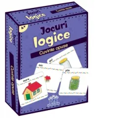 Coperta cărții Jocuri logice. Cuvinte opuse