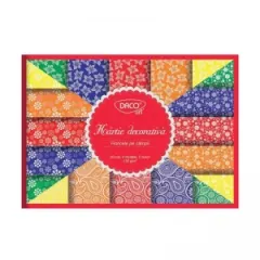 Coperta cărții Hartie decorativa A4, 20 coli, floricele HR921