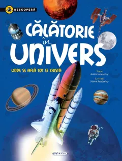 Coperta cărții Descopera. Calatorie in Univers