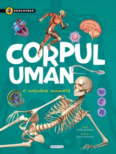Coperta cărții Descopera. Corpul uman