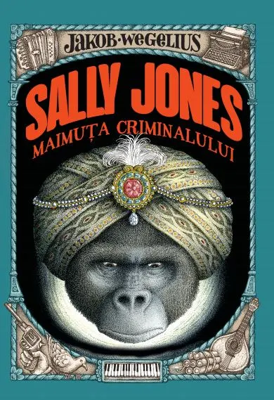 Coperta cărții Sally Jones - Maimuța criminalului