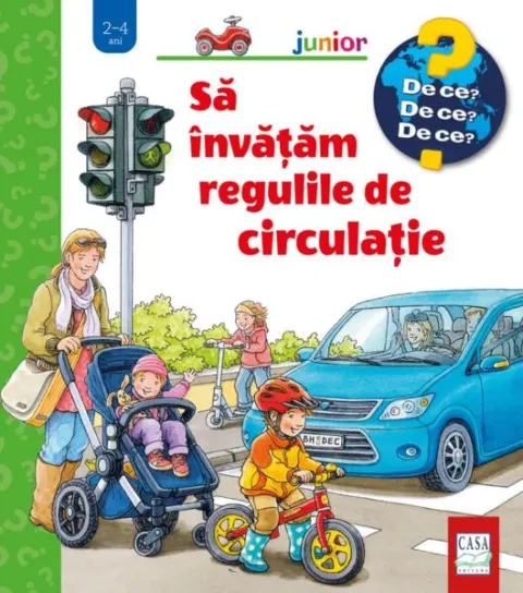 Coperta cărții Să învățăm regulile de circulație