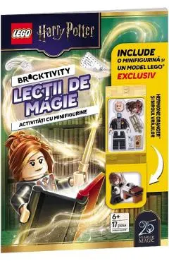 Coperta cărții LEGO Harry Potter: Lectii de magie + Minifigurina LEGO