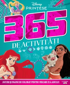 Coperta cărții Disney. Prințese. 365 de activități