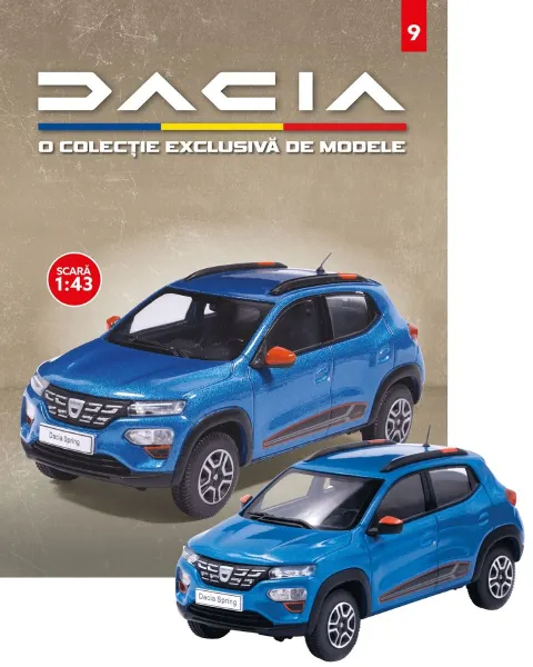 Coperta cărții Numarul 9. Dacia Spring - 2021