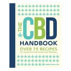 Coperta cărții The CBD Handbook: Over 75 Recipes for Hemp-Derived Health