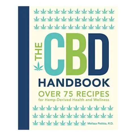 Coperta cărții The CBD Handbook: Over 75 Recipes for Hemp-Derived Health
