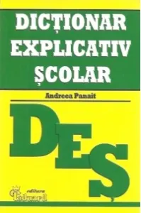 Coperta cărții Dictionar explicativ scolar