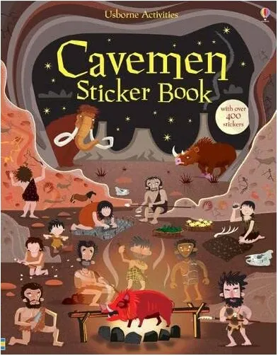Coperta cărții Cavemen Sticker Book