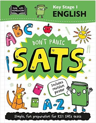 Coperta cărții Key Stage 1 English: Don't Panic SATs