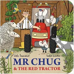 Coperta cărții Mr Chug and the Red Tractor