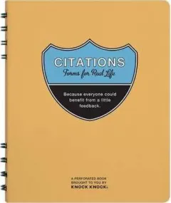 Coperta cărții Citations : Forms for Real Life