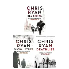 Coperta cărții Chris Ryan Strike Back Thriller 3 Books Collection Set - Deathlist, Global Strike, Red Strike