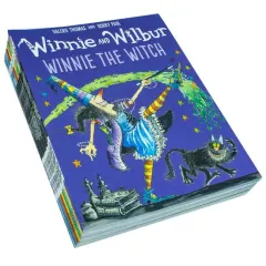 Coperta cărții Winnie the witch and Wilbur Series 16 Books Bag Collection Set By Valerie Thomas Pack