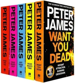 Coperta cărții Roy Grace Series Book 6-10 Collection 5 Books Set By Peter James(Set 2) (Dead Like You, Dead Man's Grip, Not Dead Yet, Dead Man's Time & Want You Dead)
