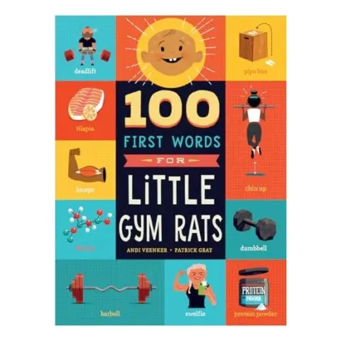 Coperta cărții 100 First Words for Little Gym Rats