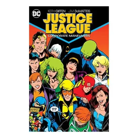 Coperta cărții Justice League