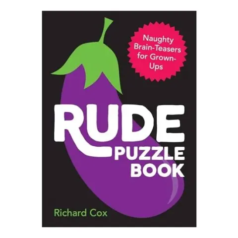 Coperta cărții Rude Puzzle Book, Richard Cox