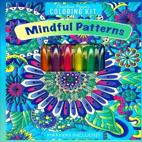 Coperta cărții Coloring Kit: Mindful Patterns