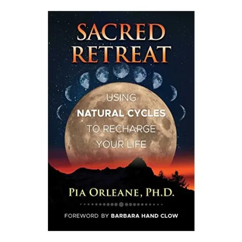 Coperta cărții Sacred retreat, Pia Orleane