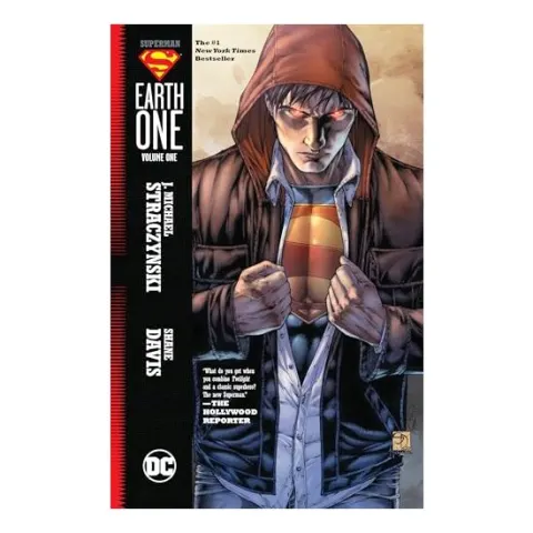 Coperta cărții Earth One, J. Michael Straczynski, Shane Davis, Jerry Siegel, Joe Shuster