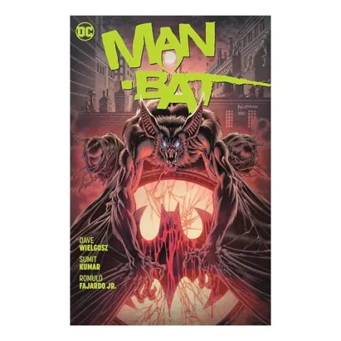 Coperta cărții Man-Bat, Dave Wielgosz