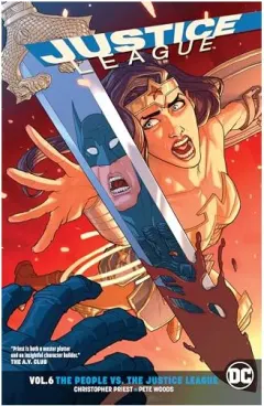Coperta cărții Justice League Vol. 6, Christopher J. Priest