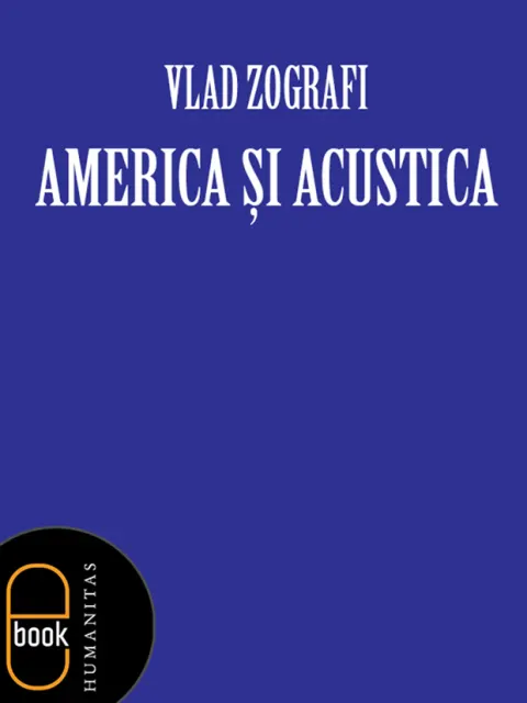 Coperta cărții America si acustica (epub)