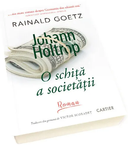 Coperta cărții Johann Holtrop. O schiță a societății