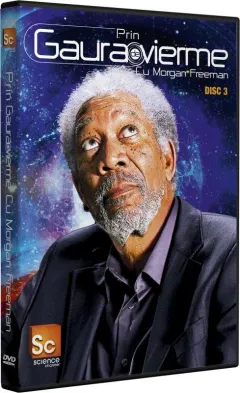 Coperta cărții Prin gaura de vierme cu Morgan Freeman. Disc 3