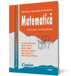 Coperta cărții Matematică. Manual pentru clasa a IX-a