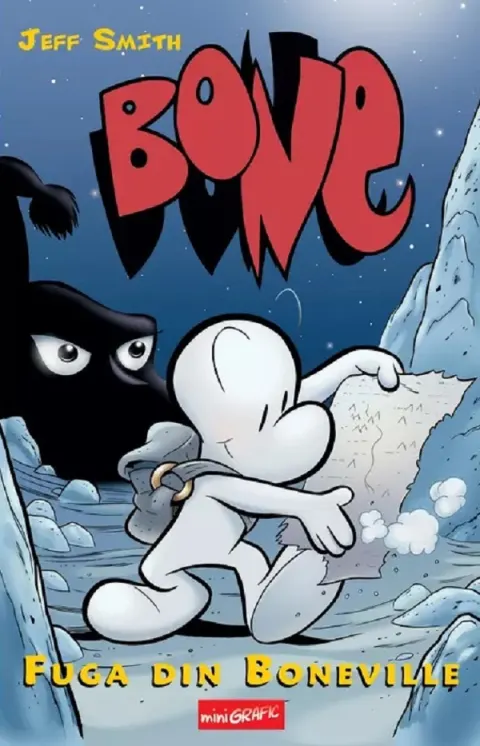 Coperta cărții Bone. Fuga din Boneville