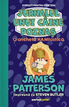 Coperta cărții Jurnalul unui caine poznas (vol. 4): O ancheta HAMtastica