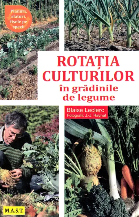 Coperta cărții Rotatia culturilor in gradinile de legume