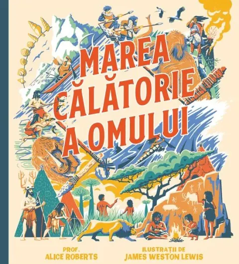 Coperta cărții Marea calatorie a omului
