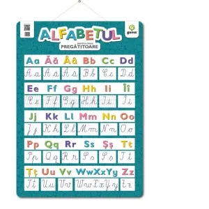 Coperta cărții Plansa Alfabetul pentru clasa pregatitoare