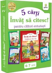Coperta cărții Pachet Invat sa citesc! pentru cititori entuziasti 4