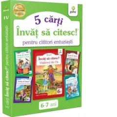 Coperta cărții Pachet Invat sa citesc! pentru cititori entuziasti 4