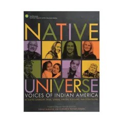 Coperta cărții Native universe: voices of Indian America