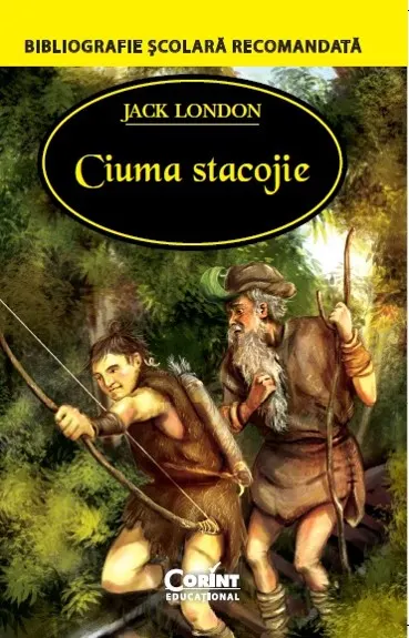 Coperta cărții Ciuma stacojie