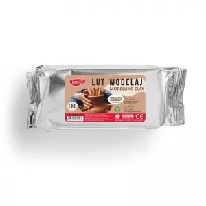 Coperta cărții Lut modelaj teracota 1kg DACO