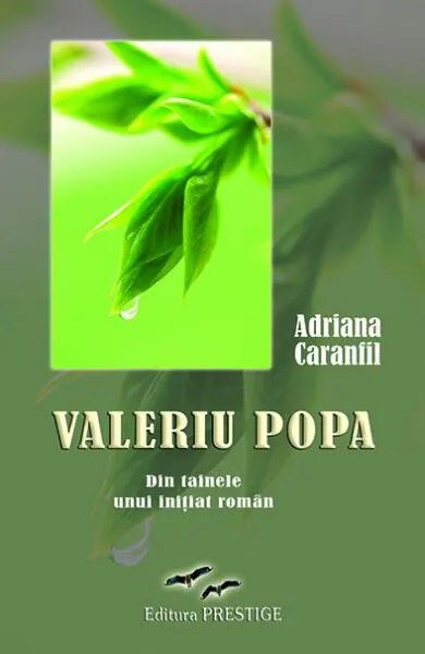 Coperta cărții Valeriu Popa. Din tainele unui initiat roman