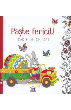 Coperta cărții Paste fericit! Carte de colorat