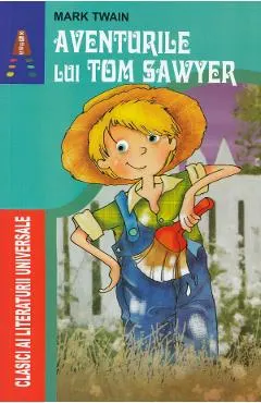 Coperta cărții Aventurile lui Tom Sawyer