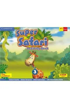 Coperta cărții Super Safari 3. Activity Book. Limba Engleza - Clasa pregatitoare - Herbert Puchta, Gunter Gerngross, Peter Lewis-Jones, Oana Cristina Stoica